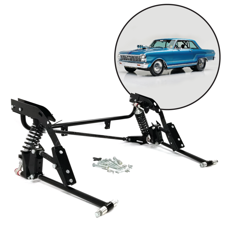 1968-1974 Nova Bolt In Deluxe Performance Rear Parallel 4 Link Kit