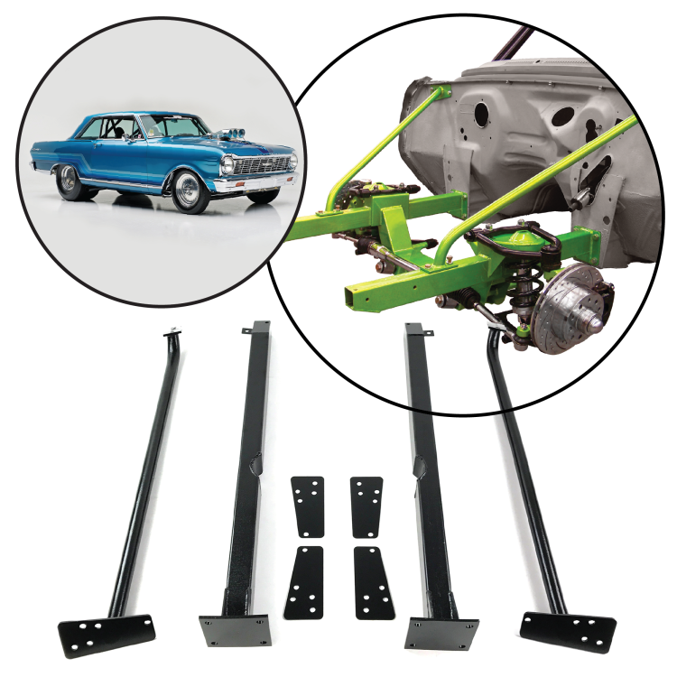 1962 1963 1964 1965 1966 1967 CHEVY NOVA BOLT-ON FRONT CLIP