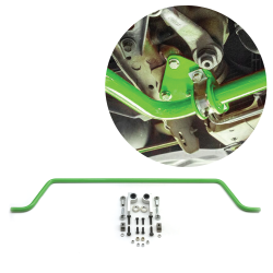 Helix Mustang II Stabilizer Sway Bar Kit- 56.5" Wheel Base- Heat Treated HotRod - Part Number: HEXSBK4