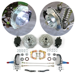 Helix Mustang II IFS 11 Inch Big Wave Disc Brake Kit  5x4.75 with Stock Spindle - Part Number: HEXBK15