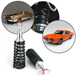 500lb Front Coilover Conversion GM 1968-1972 Mid Year A Body GTO 442 GS Chevy - Part Number: HEXFCCGM35002