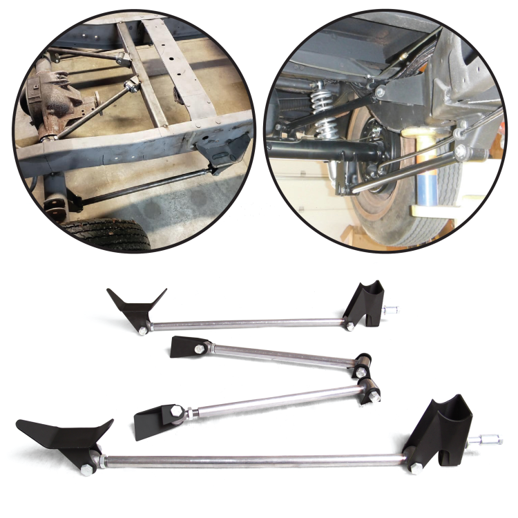1974 Chevrolet Vega Heavy Duty Triangulated Rear Suspension Four 4