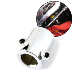 High Strength 1-DD x 1-1/4 Smooth Bore Set Screw Style Steering Coupler Joint - Part Number: HEXSC1JA2Z2