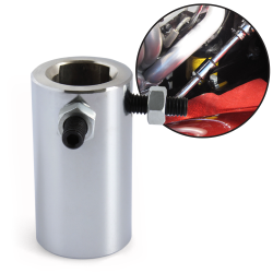 High Strength 3/4-DD x 3/4 Smooth Bore Set Screw Style Steering Coupler Joint - Part Number: HEXSC1JB2X2