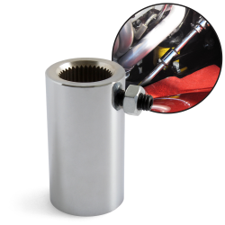 High Strength 3/4 36 x 3/4 in Smooth Bore Set Screw Style Steering Coupler Joint - Part Number: HEXSC1JF2X2