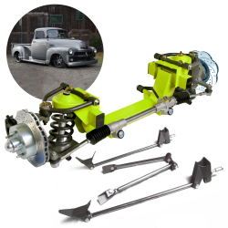 Mustang II 2 IFS Front Rear Suspension 1-3 in. Lowering kit 47-54 Chevy Truck - Part Number: HEXIFSMCMOYE01MLDBTTK4754CT