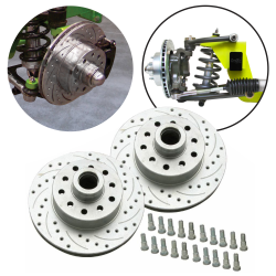 SureStop 11" 5 Bolt Mustang II Rotors 5x4.5 Ford Disc Brake Swap Upgrade Hot - Part Number: HEXBR2