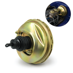 Cadmium Plated 9" Inch Single Diaphragm Power Brake Booster fit CPP Wilwood - Part Number: HEXBB25