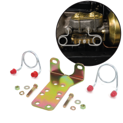 Helix Proportioning Valve Bracket Kit (Under Mount) ~ With Lines and Hardware - Part Number: HEXPVB6