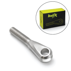 Helix Zinc Clevis 5/8-18 x 4.25" With 1/2" Eye Without Jam Nut - Each Street - Part Number: HWC5818X425
