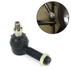 Male Right Hand Thread Steel Tie Rod End Pro Touring Classic Truck Hot Rod - Part Number: HEXTR1MRH
