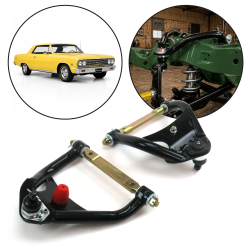 1964-1967 Chevelle Tempest Skylark Cutlass A Body Upper Tubular Control Arm Set - Part Number: HEXCA309