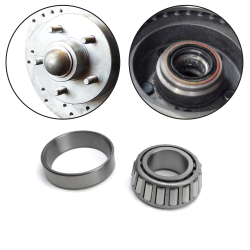 Helix A12 Outer Bearing And Race LM12749/10 - Part Number: HEXSPINB1