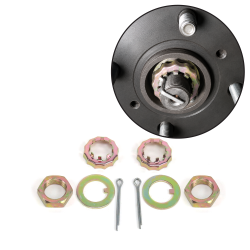 Helix Mustang II Spindle Nut & Washer Kit Rod Street Rod Restomod Hot Rod - Part Number: HEXHWWS2
