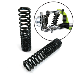 350lbs 185mm Tall ~ Coil Over Spring Set for 273 Shock Rod Street Rod Restomod - Part Number: HEXSPR64273350A