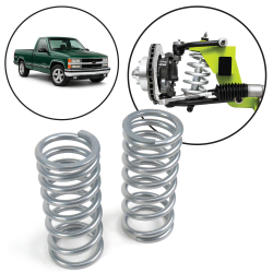 500lbs 255mm Tall ~ Coil Over Spring Set for 337 Shock (Pair) Rod Street Rod - Part Number: HEXSPR64337500A