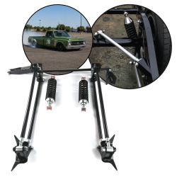Street Track Performance Rear Parallel 4 Link Kit W/ Coilovers 337mm 180-230lbs  - Part Number: HEXTTK2ED2C5