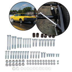 64-70 Mustang 4-Link Hardware Pack Disc Brake Swap Upgrade Hot Rod Performance - Part Number: HEXHP5