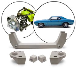 Helix Suspension Mustang II Universal 56.5 Crossmember LS Swap Friendly Build - Part Number: HEXCD