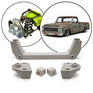 60-87 Chevy Truck Crossmember Kit for Hot Rod Suspension Restoration