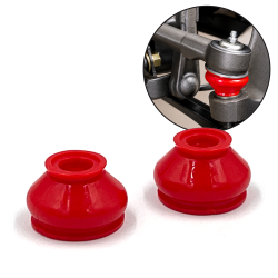 Polyurethane Mustang II Tie Rod End Dust Boots - 2 pcs - Part Number: HEXPOLYBK004