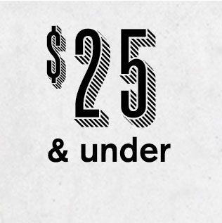 GIFTS $10 to $25 >