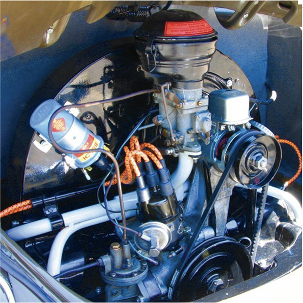 Retro VW Cloth Wrapped Spark Plug Wire Kits